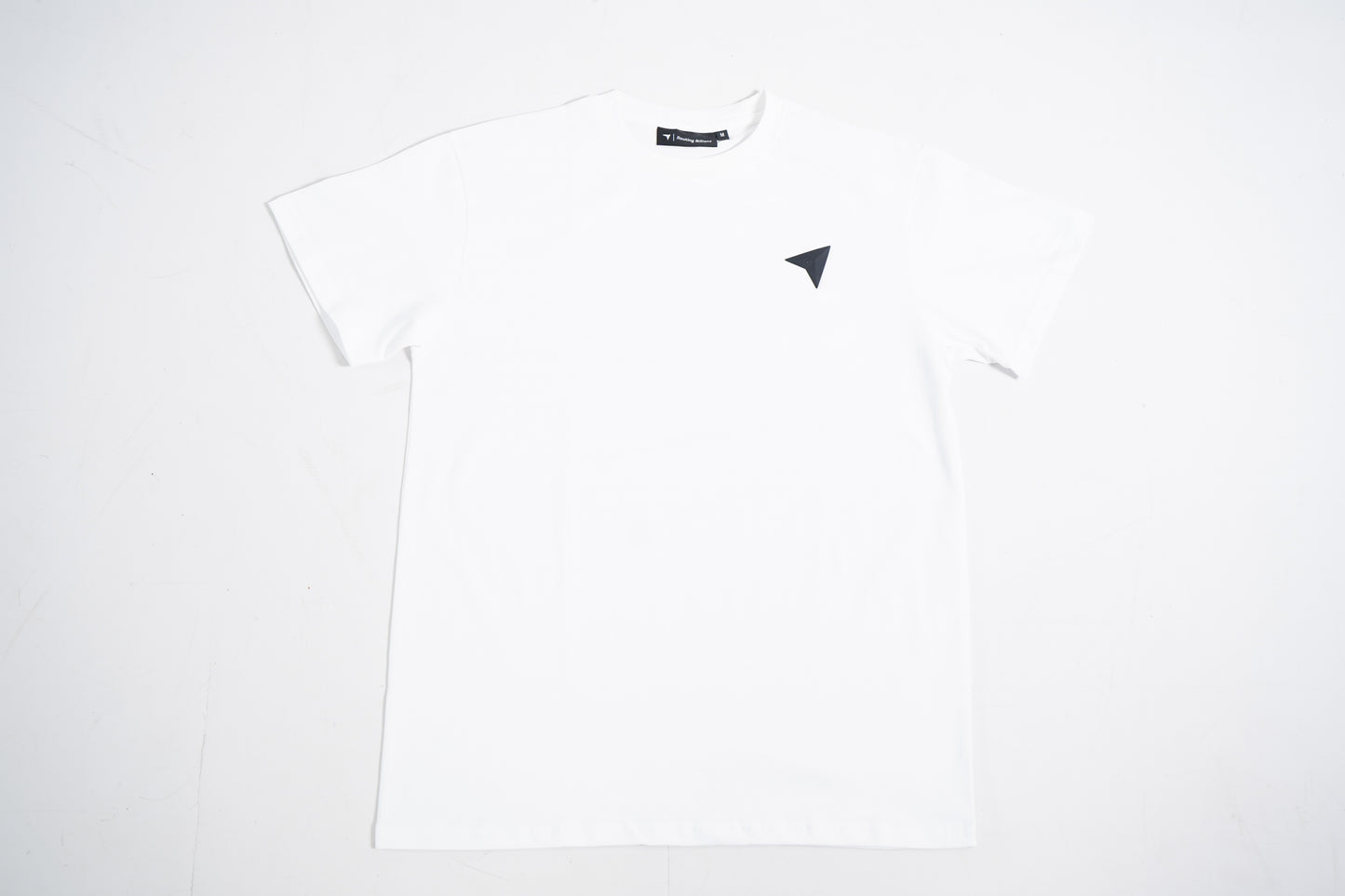Routing Billionz Signature Rubber Logo Tee – Core White